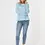 Thumbnail: ALICE 2 IN 1 KNIT TOP - BLUE