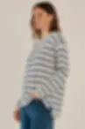 BRADFORD KNIT TOP - NAUTICAL STRIPE BLUE