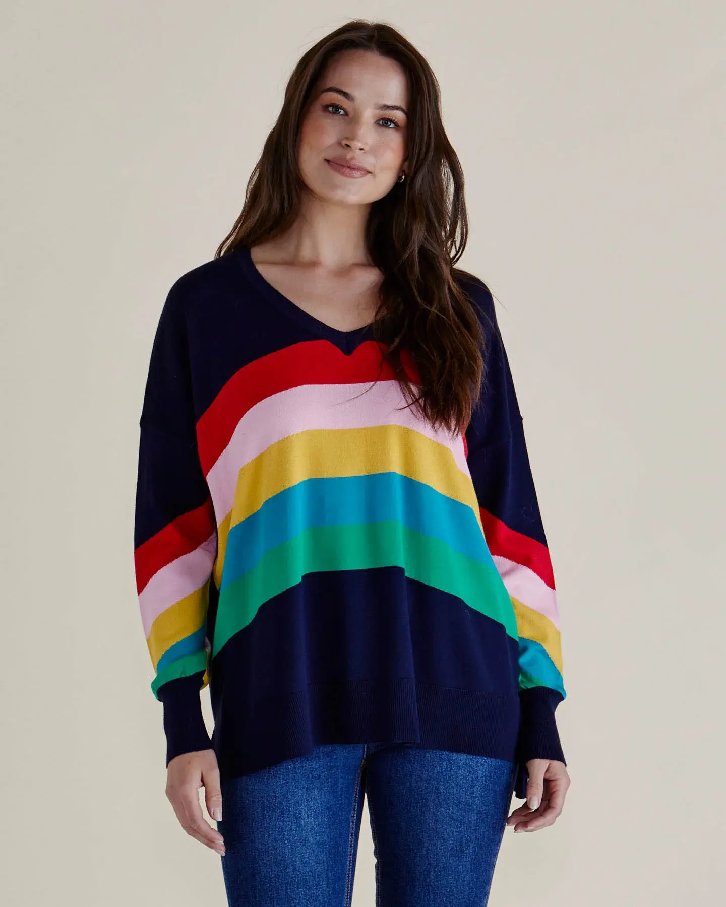 MIMI SWEATER - RAINBOW