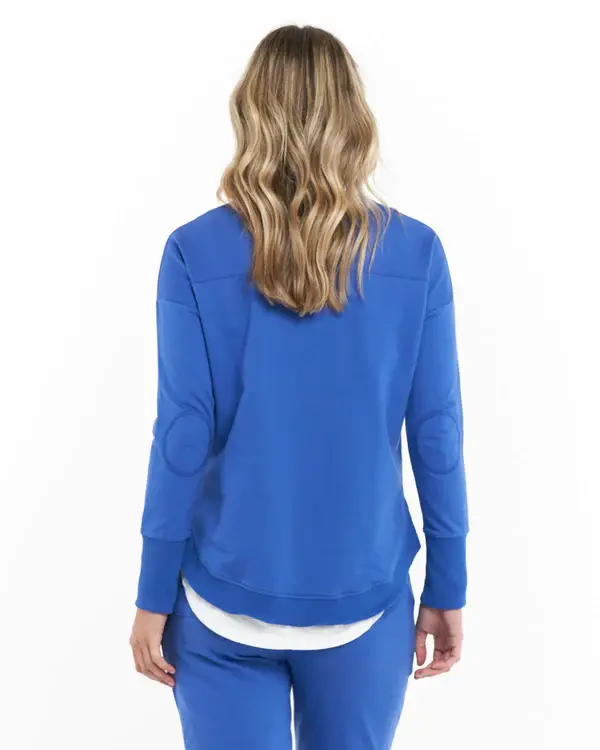 Thumbnail: LUCY FRENCH TERRY SWEAT - ESTATE BLUE NYC