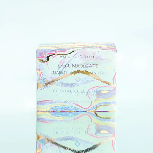 Thumbnail: CANDLE (PETITE) LAGUNA AGATE - SEA MIST, PEONY + VANILLA