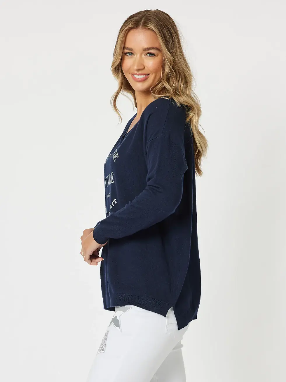 Thumbnail: CEST LA VIE SWEAT - NAVY