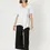 Thumbnail: TRAVELLERS ANGLE HEM T-SHIRT - WHITE