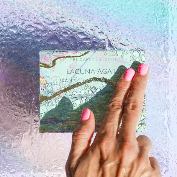 Thumbnail: CANDLE (PETITE) LAGUNA AGATE - SEA MIST, PEONY + VANILLA