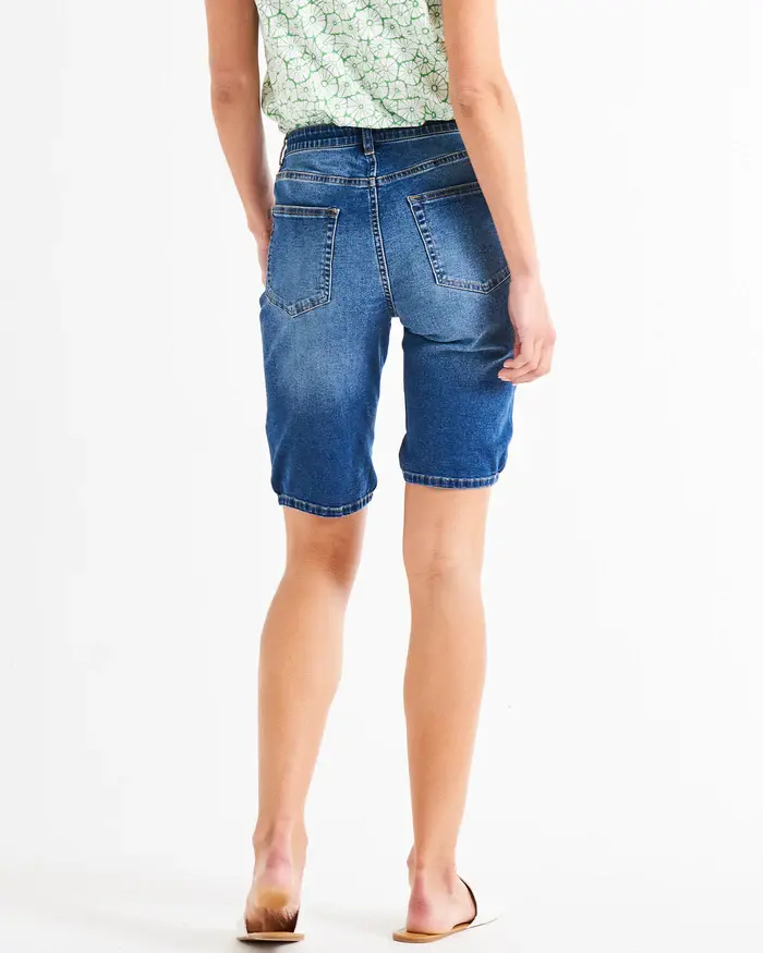 Thumbnail: BONNIE BERMUDA DENIM SHORTS
