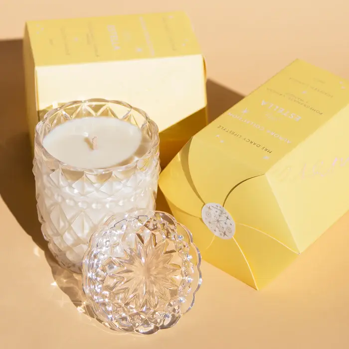 Thumbnail: AURORA CANDLE - ESTELLA - POMEGRANATE, VANILLA + MANGO