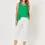 Thumbnail: Santorini Cotton Crop Pant - White