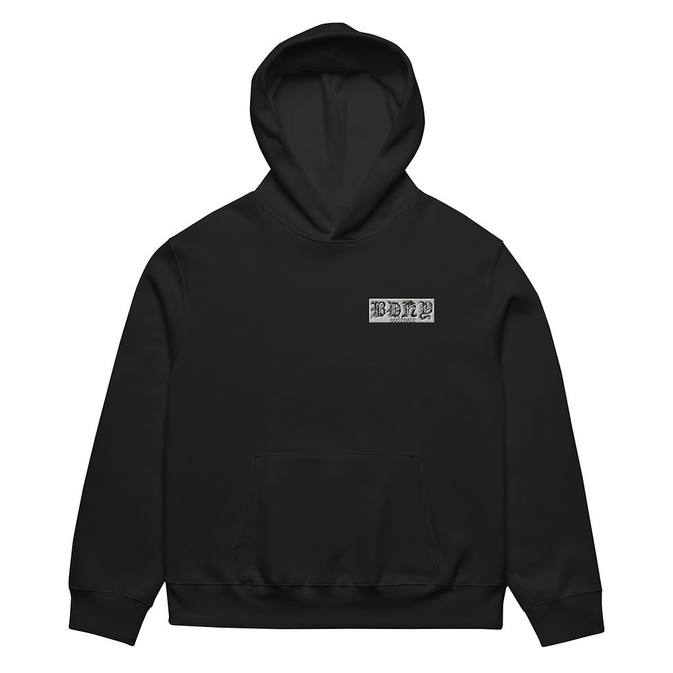Thumbnail: BDNY Unisex Oversized heavyweight pull over hoodie