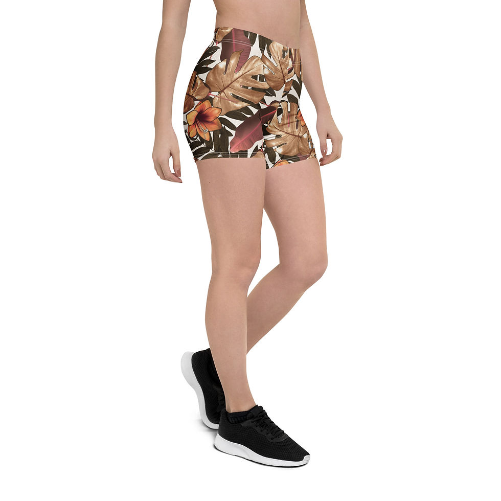 Thumbnail: Floral (Brown) Shorts
