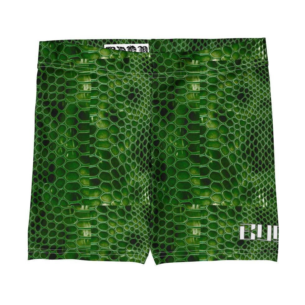 Snake (Green) Shorts