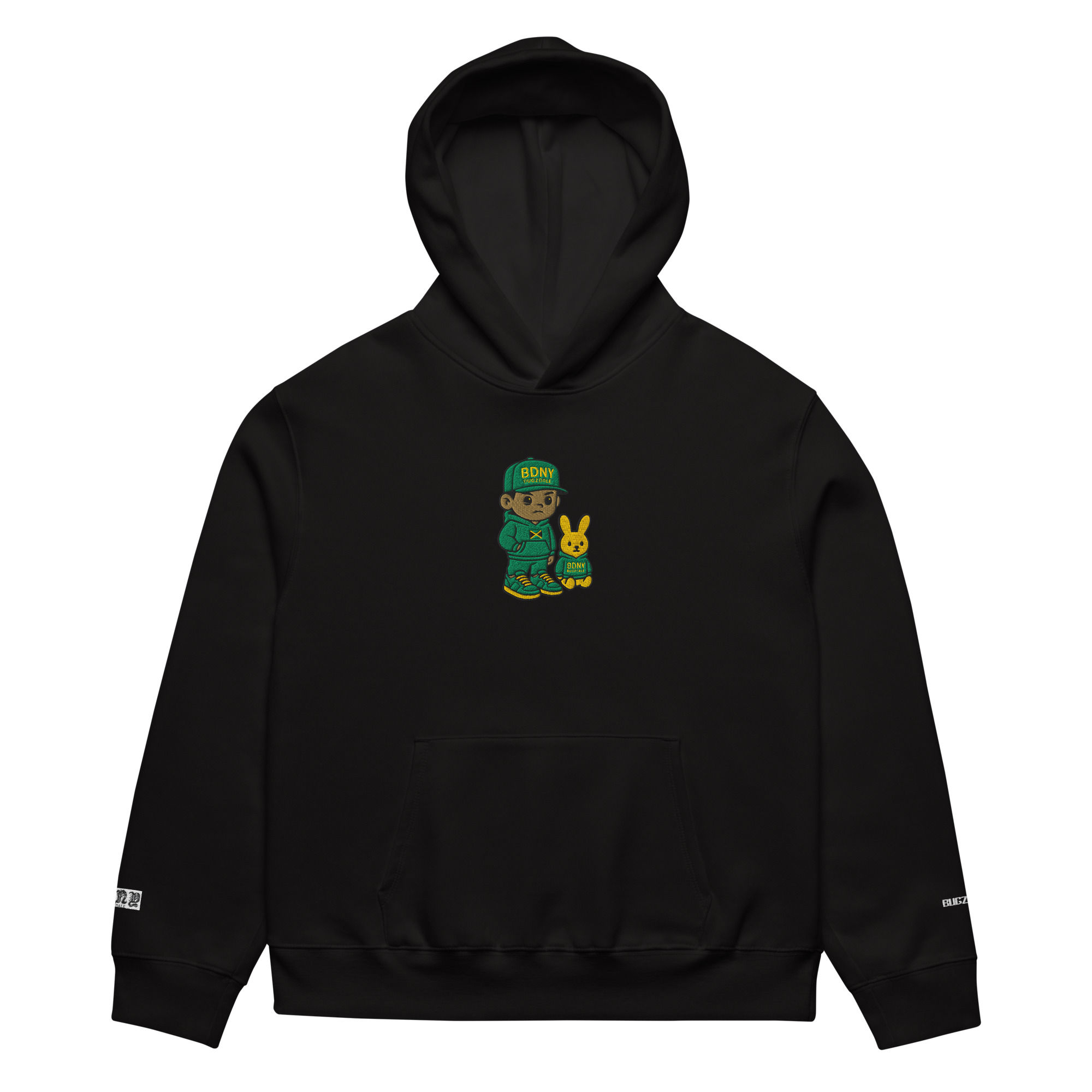 J Oversized heavyweight hoodie