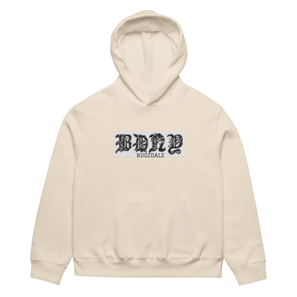 Thumbnail: BDNY Oversized heavyweight hoodie embro large 