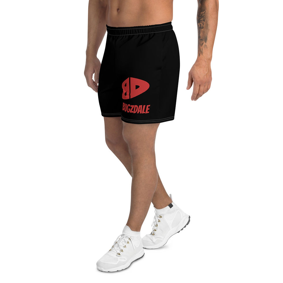 Thumbnail: BD Men's Shorts (Black+Red)