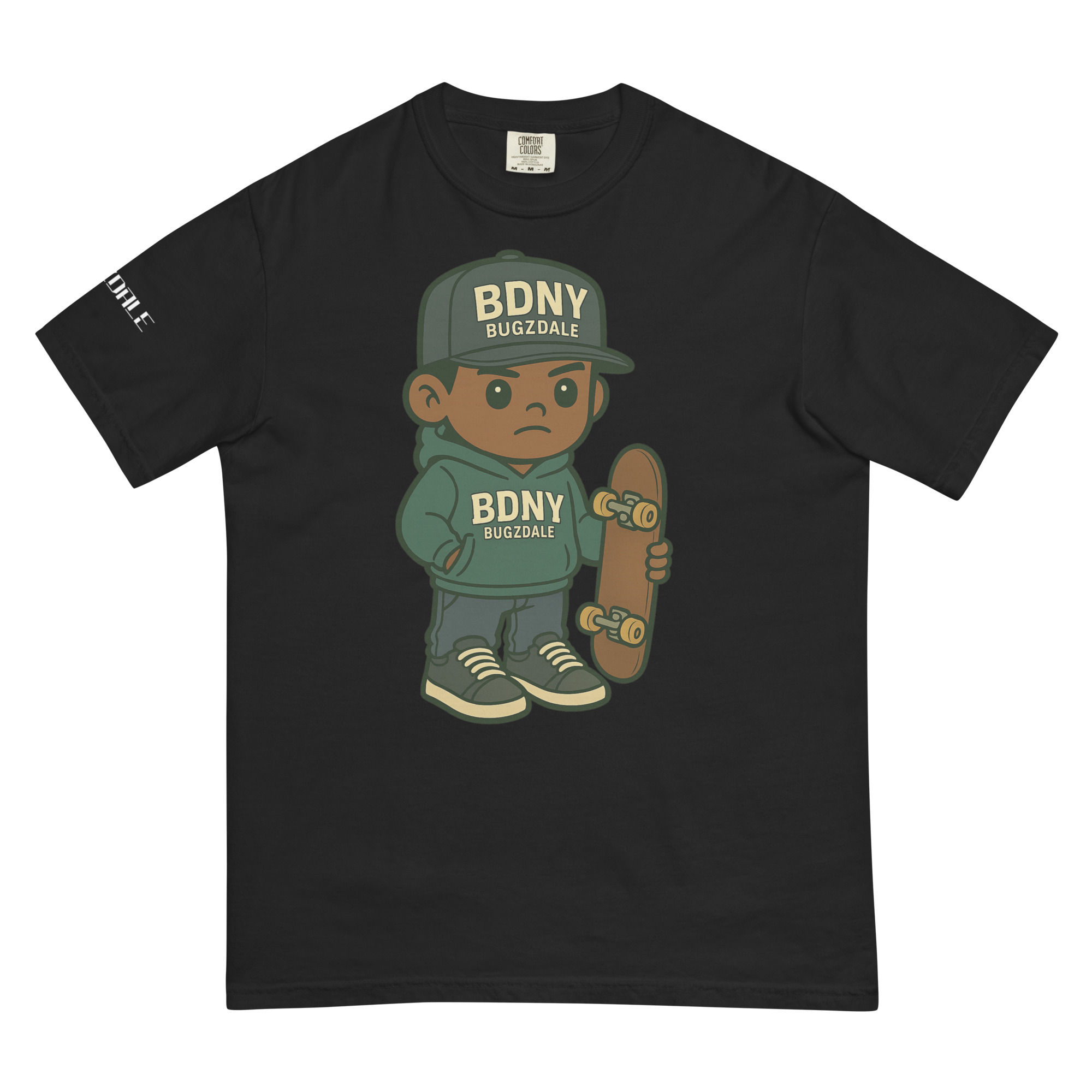 R Unisex garment-dyed heavyweight t-shirt 