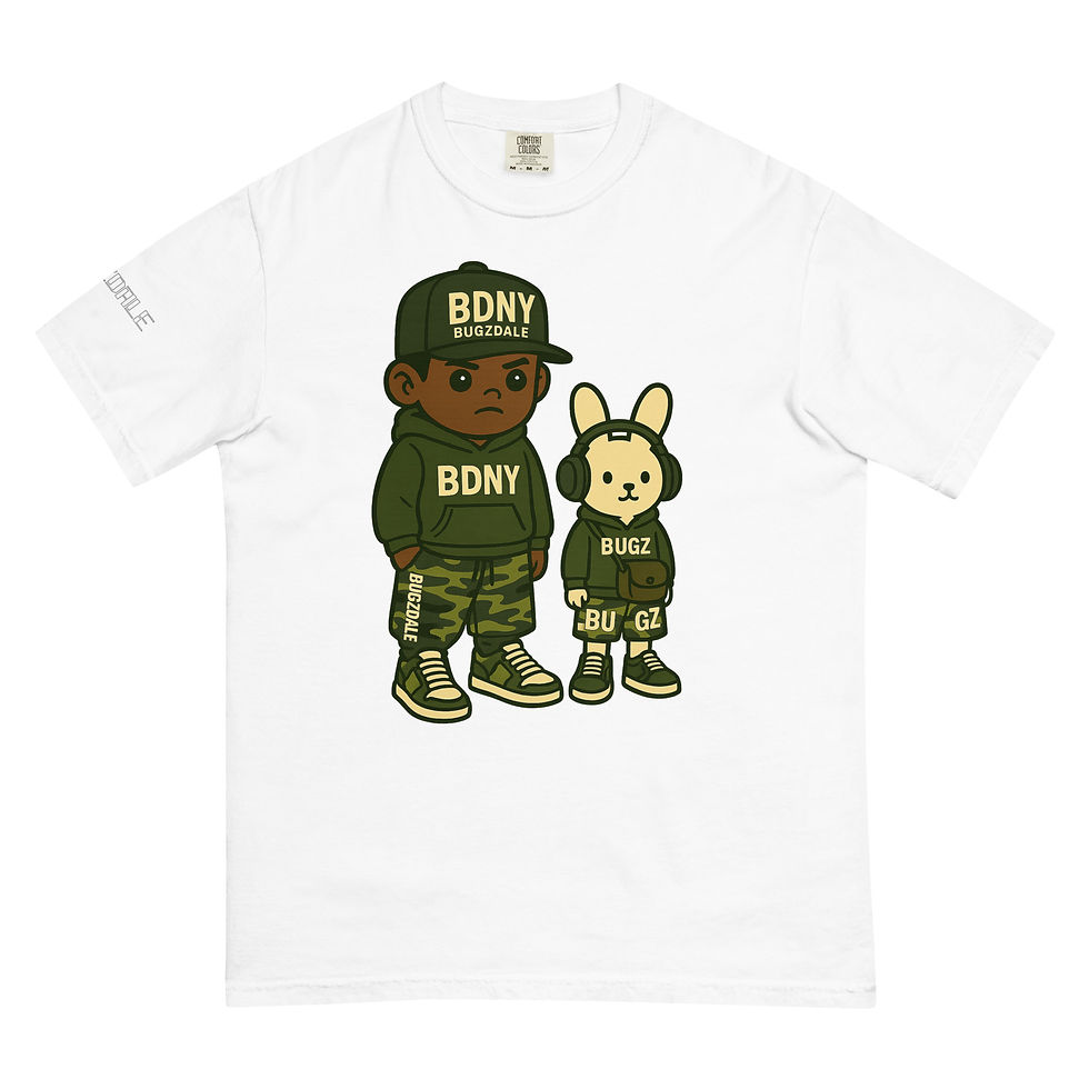 Thumbnail: ZA Unisex garment-dyed heavyweight t-shirt