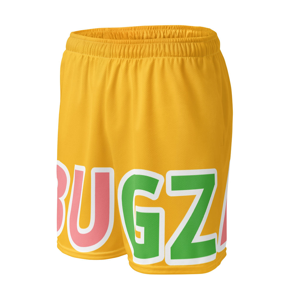 Thumbnail: BUGZ DALE Print Unisex Mesh Shorts DY