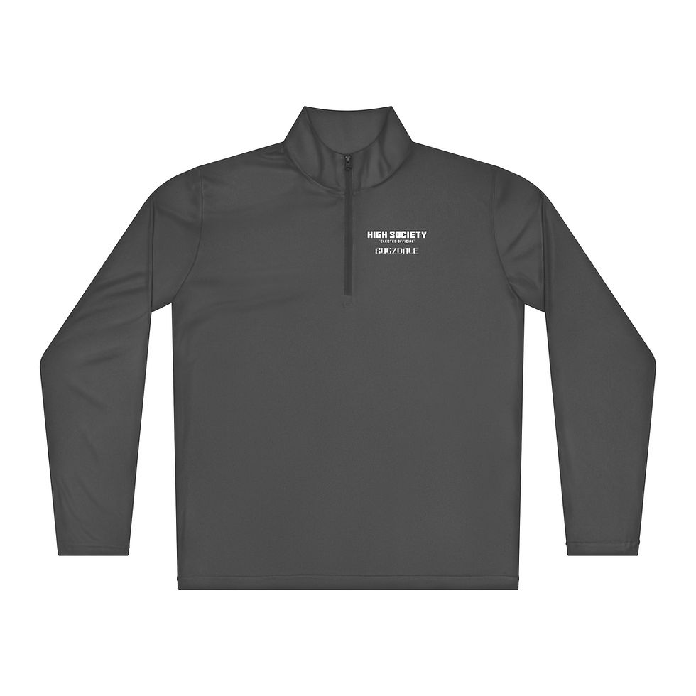 Thumbnail: HS Lightweight quarter-zip pullover embro