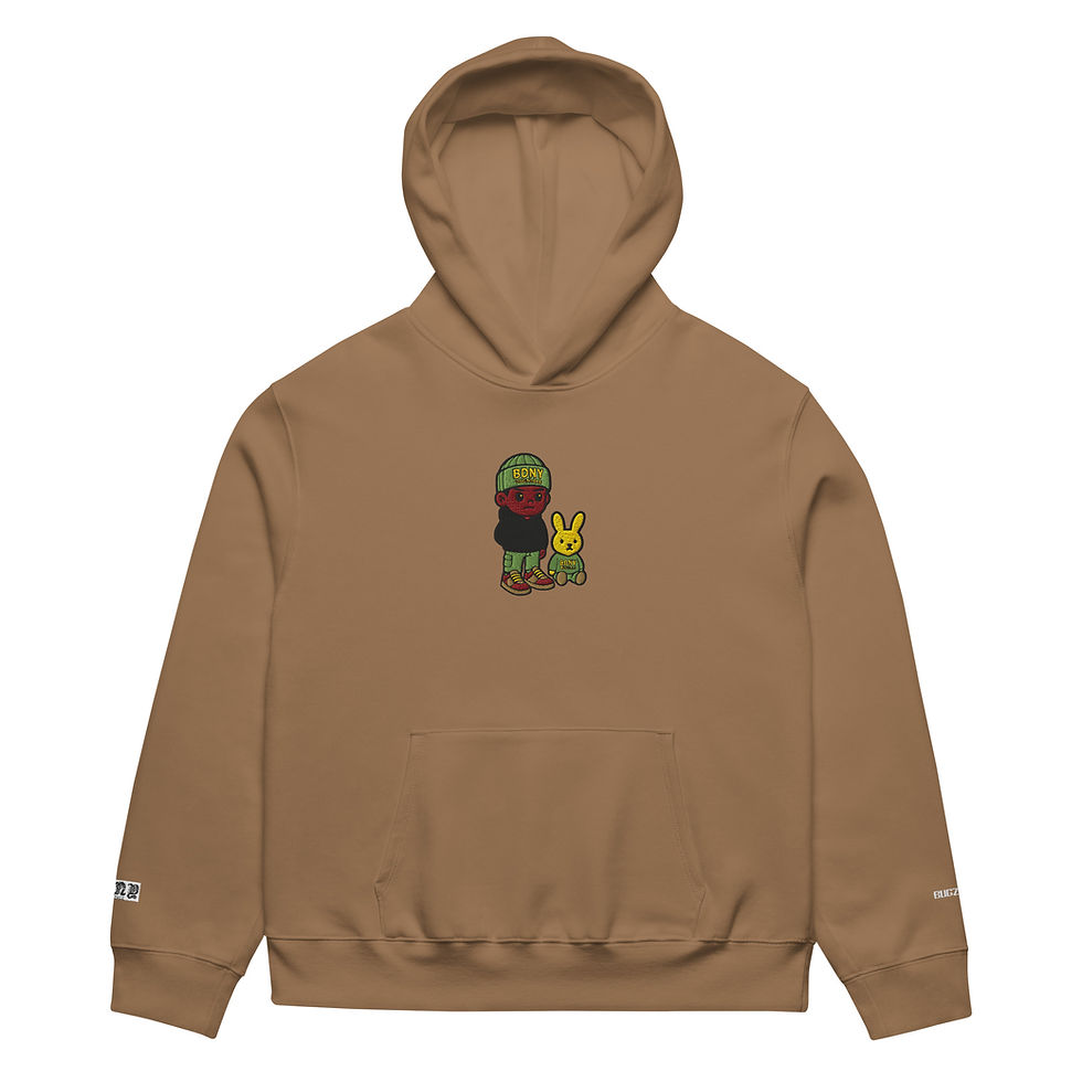 Thumbnail: B Bugzy 2 Oversized heavyweight hoodie