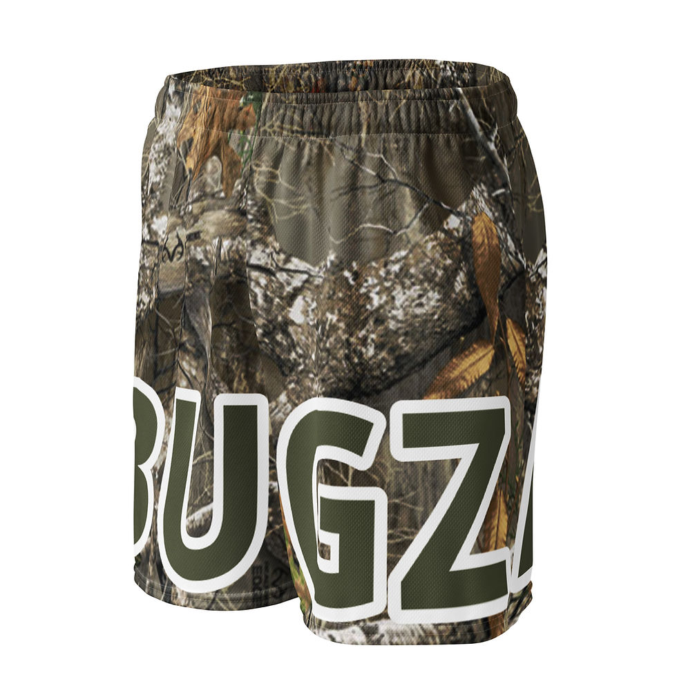Thumbnail: BUGZ DALE Print Unisex Mesh Shorts Real Tree