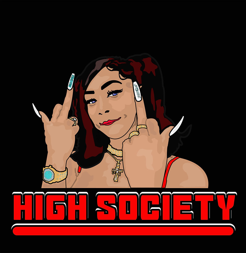 Thumbnail: HIGHSOCIETY BUGZDALEXLEESTYLEZ T-SHIRT