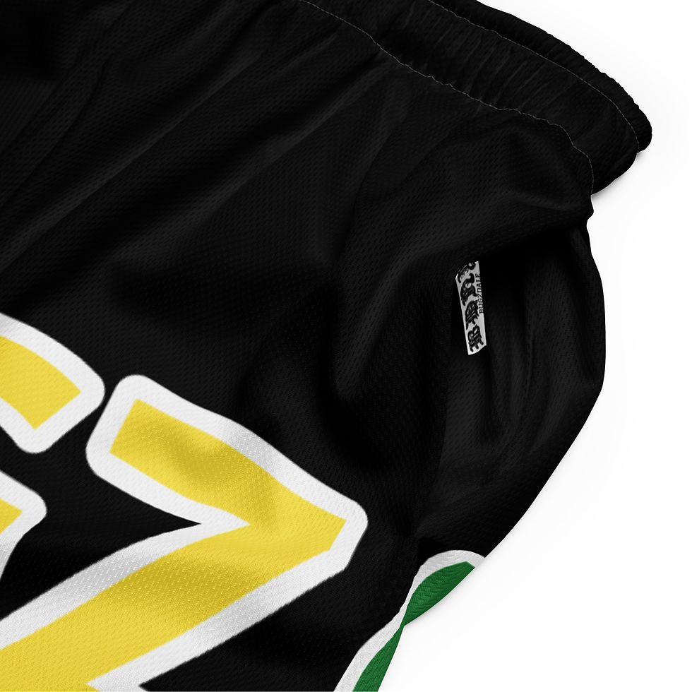 Thumbnail: BUGZ DALE Print Unisex Mesh Shorts JMB