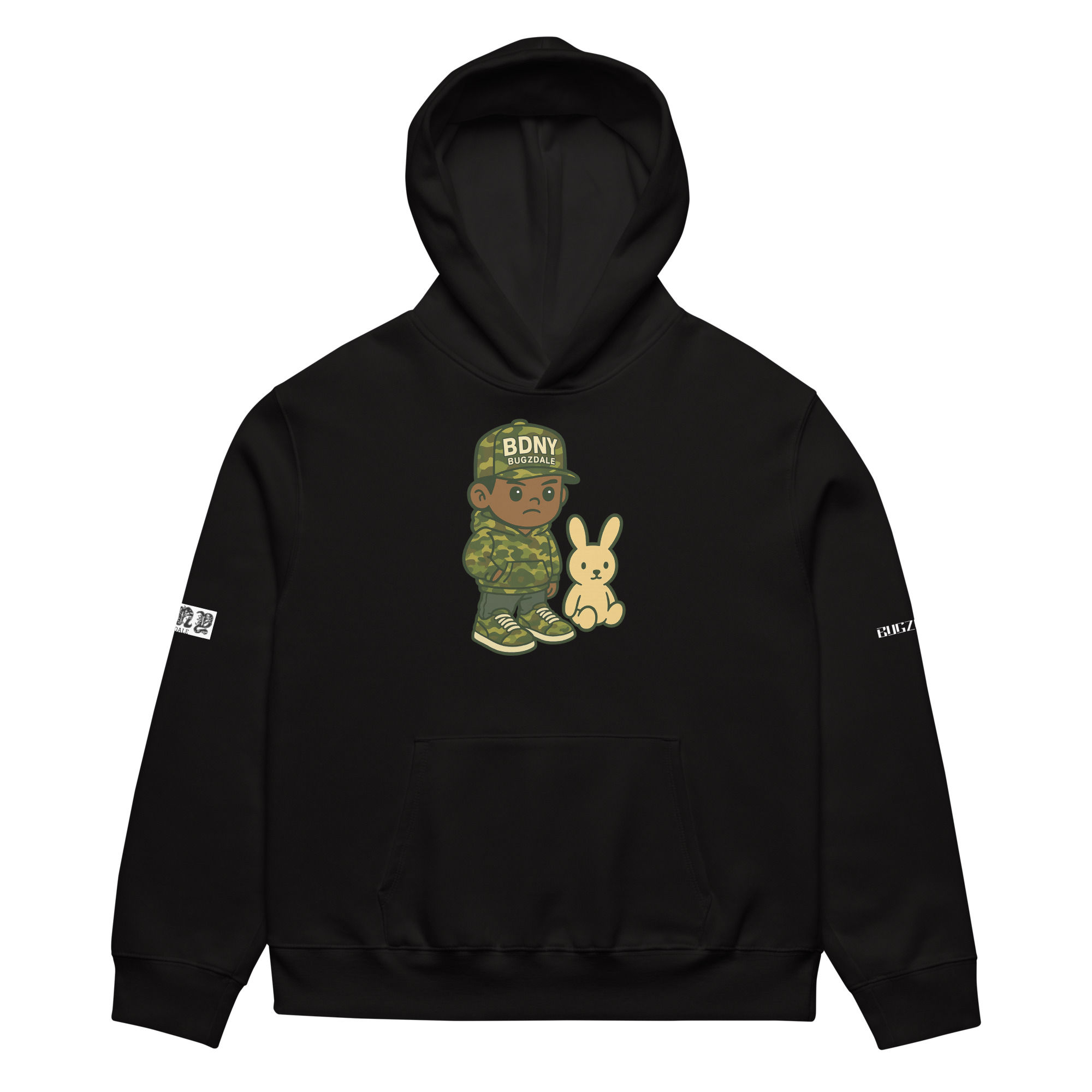 Q Oversized heavyweight hoodie