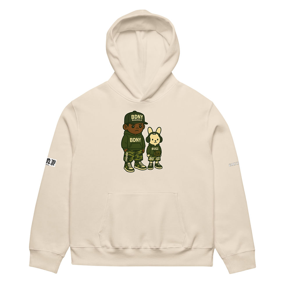 Thumbnail: ZA Oversized heavyweight hoodie 