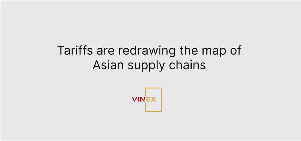 Vietnam rises as tariffs reshape Asia