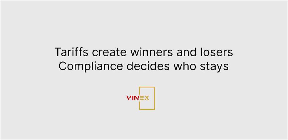 Regulations define who wins in global trade