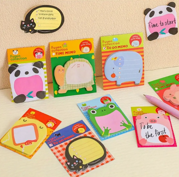 Thumbnail: 24 Fun Animal Sticky Notes