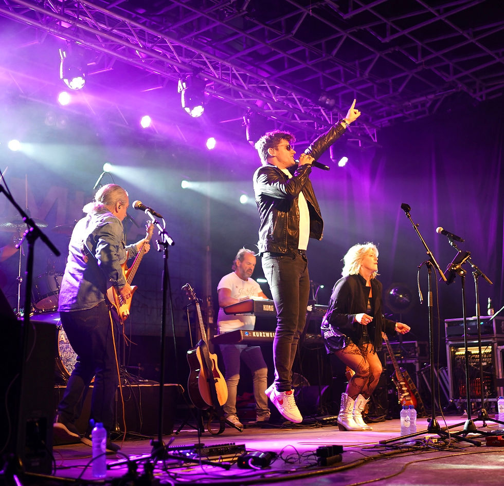 Atomika coverband live optreden | Dynamische show met rock- en popmuziek