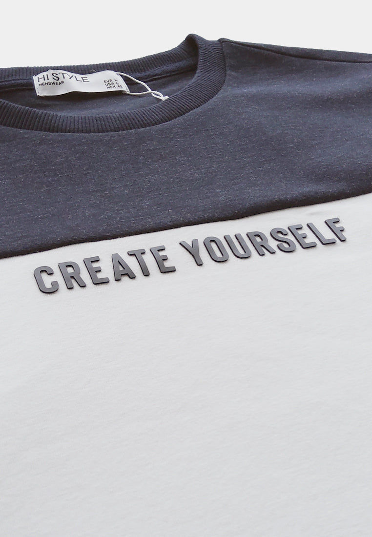 Thumbnail: Men Long Sleeve Sweatshirt  Navy