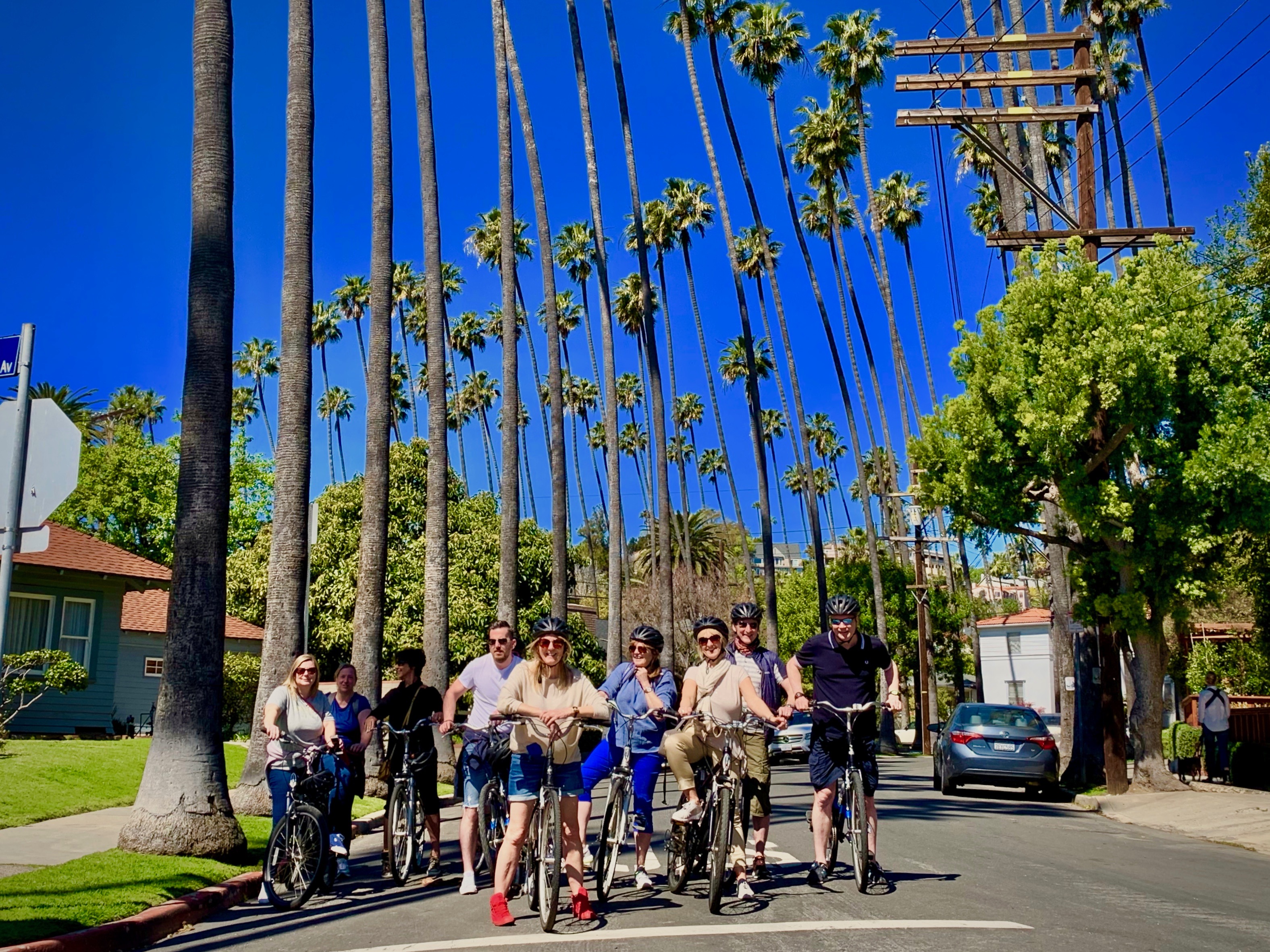 Bike Tours Hollywood Los Angeles Hollywood Sign and Beverly Hills