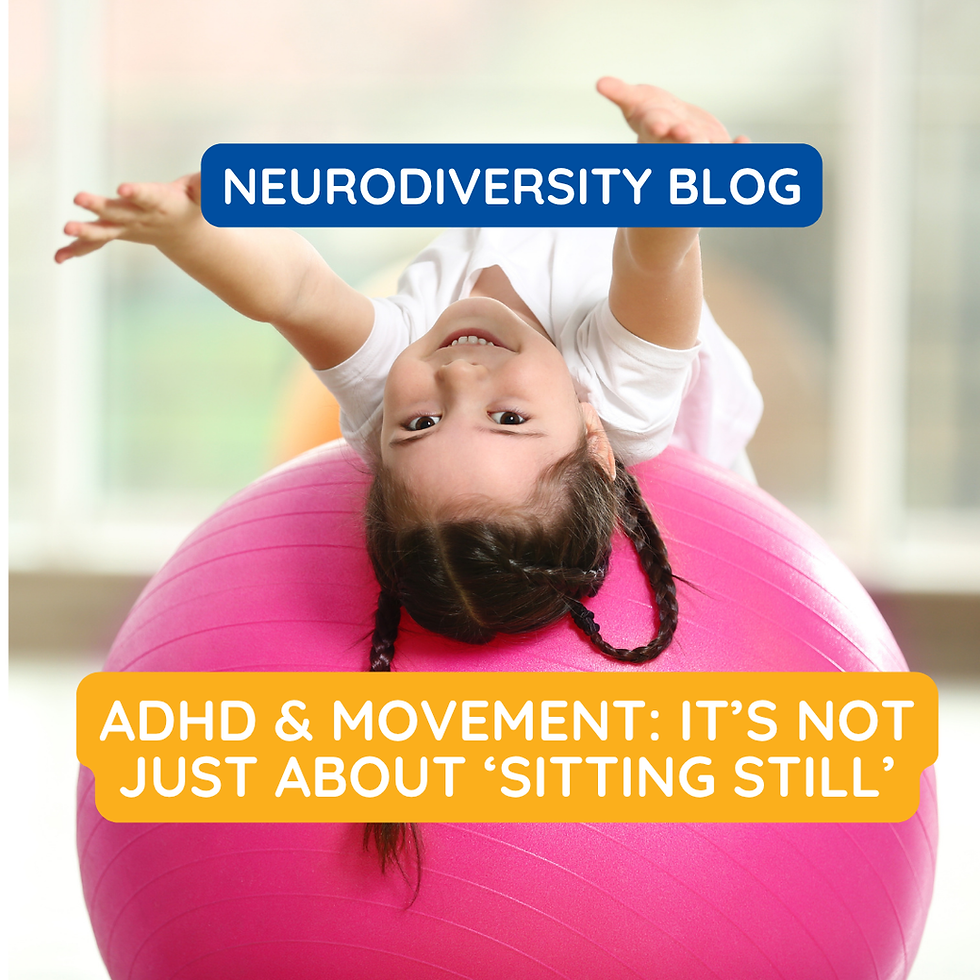 ADHD and Movement: It's Not Just About 'Sitting Still'