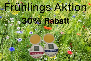 Thumbnail: Beruhigend lindernde Hanf-Hautsalbe