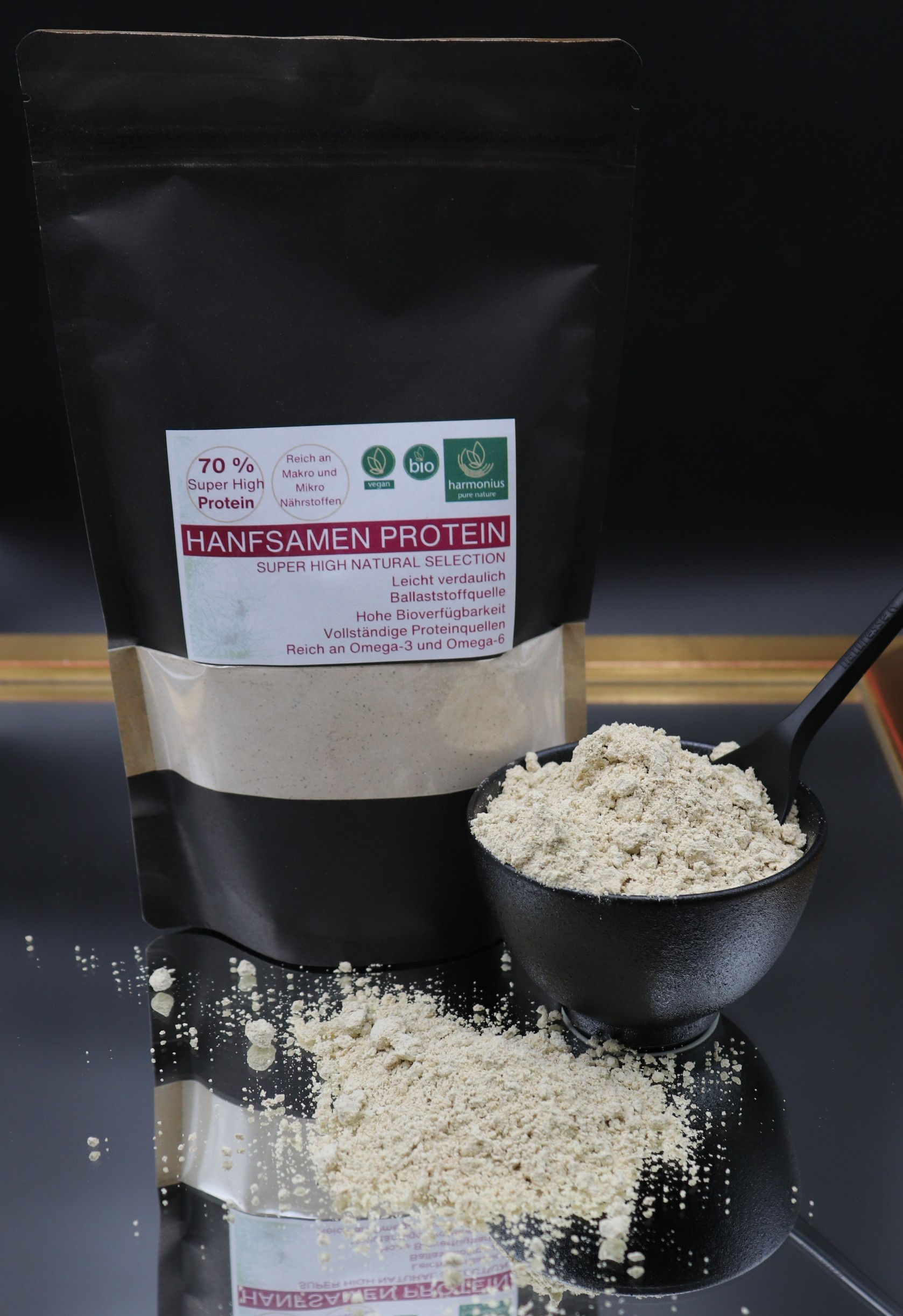 Hanfsamen Protein 70% - Bio EU 500 g