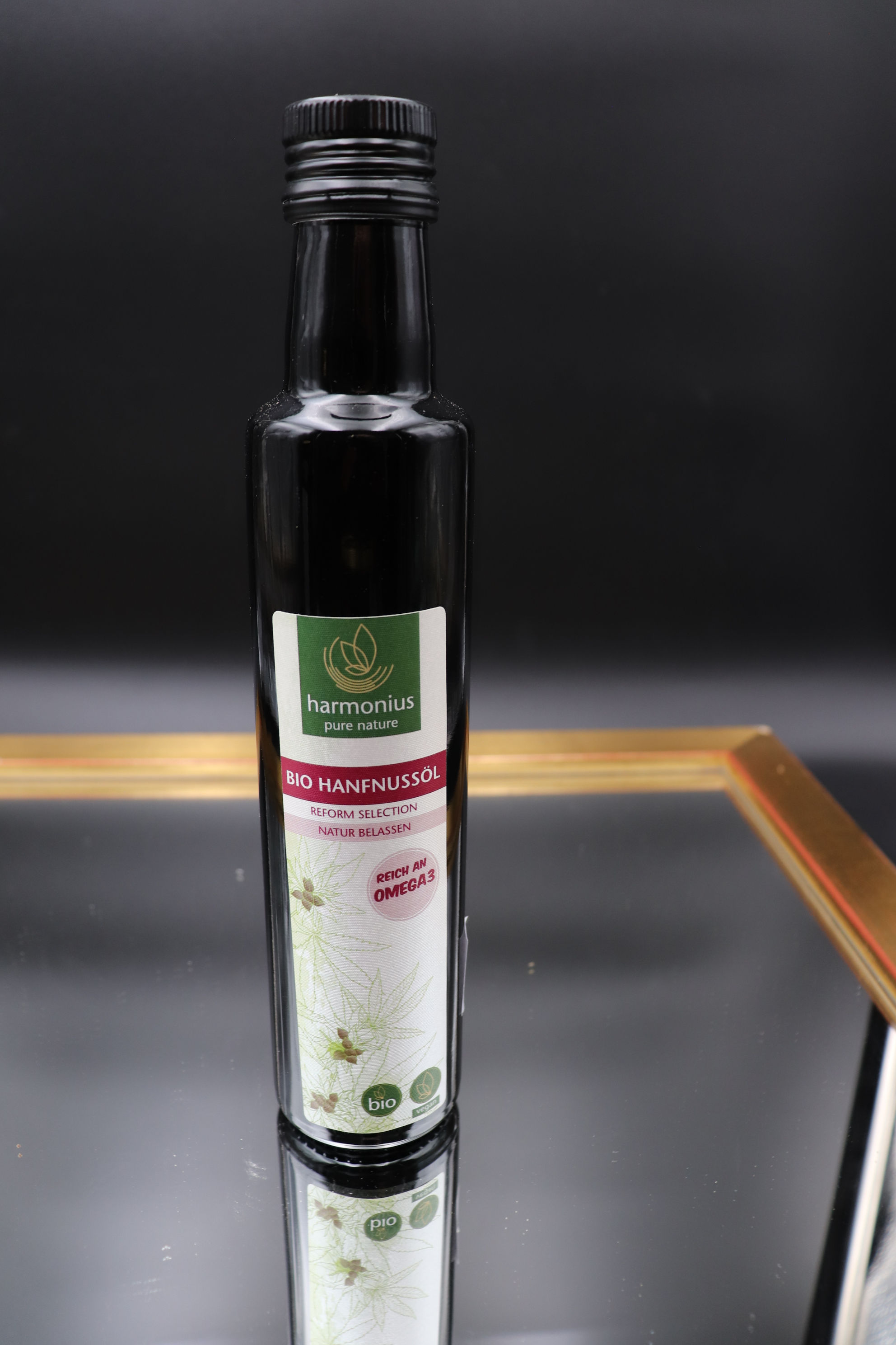 Kaltgepresstes Hanfnussöl aus ganzen Samen - BIO EU - 250ml