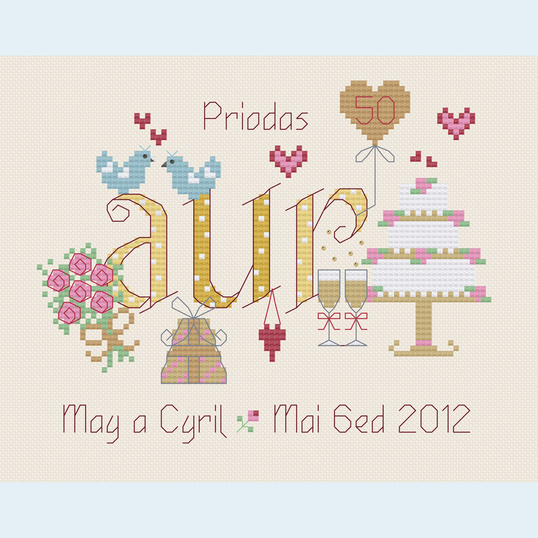 C108 Priodas Aur - Welsh Golden Anniversary