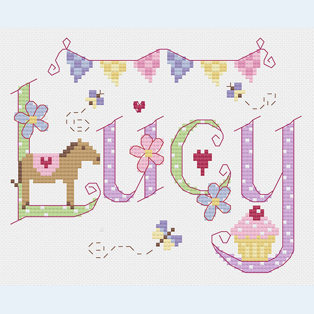 C119P Pony- Bespoke Name CHART