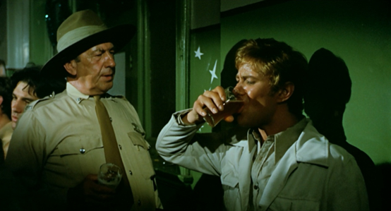 Gary Bond as John Grant and Chips Rafferty as Jock Crawford.