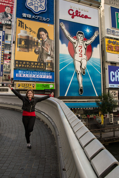 Glico running man, Osaka