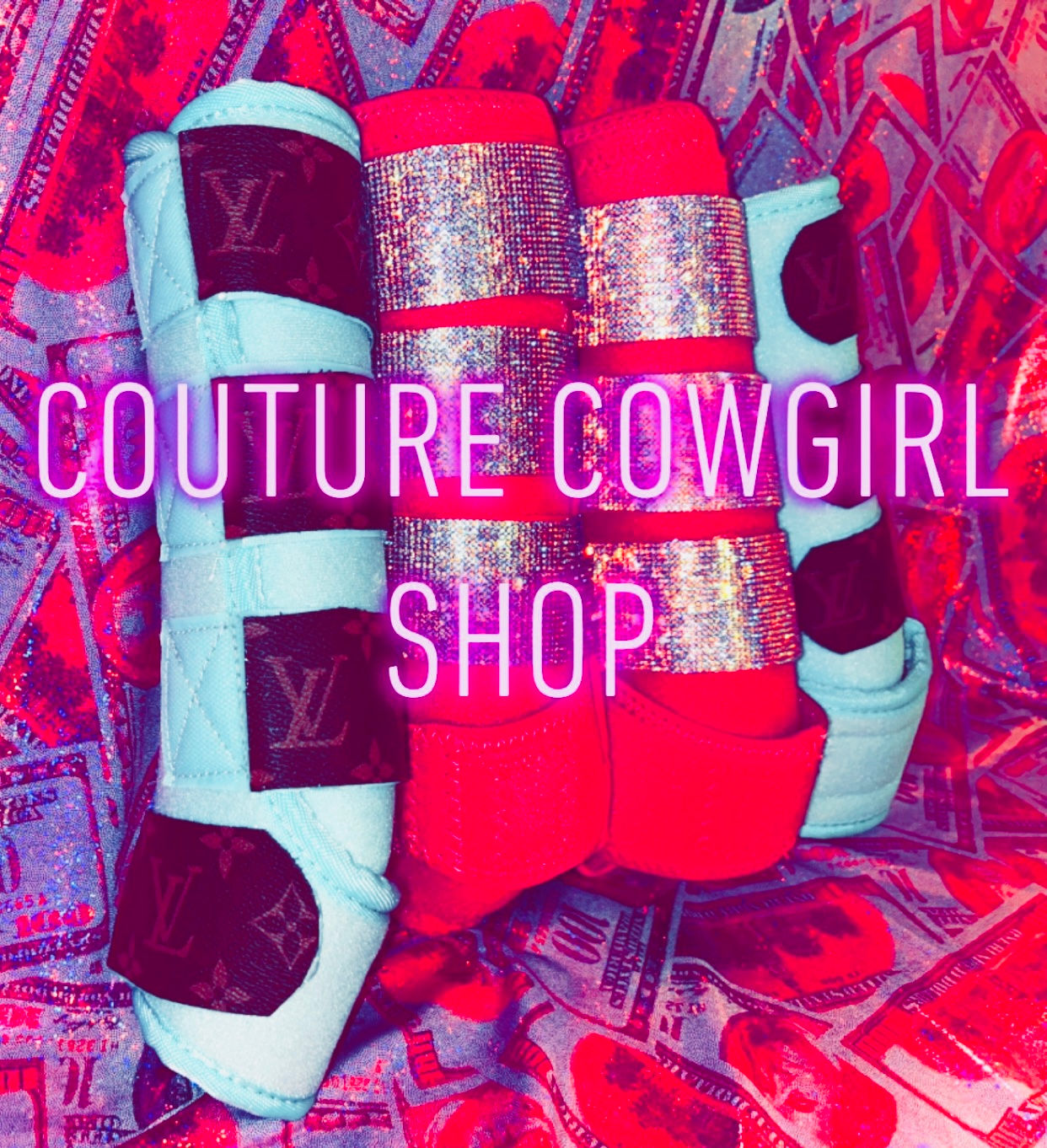 Bling/Design Straps on your own SMB Boots