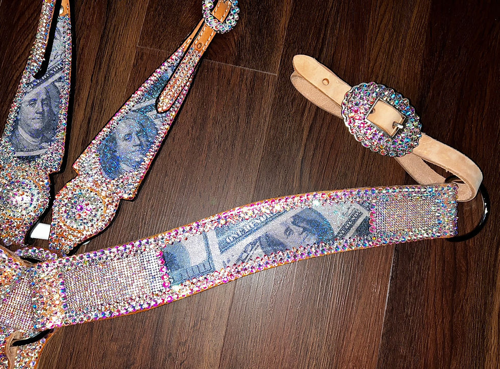 Thumbnail: Bling Money Matching Tack Set