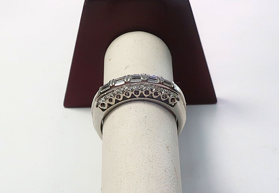 Thumbnail: Antique Art Deco Diamond Ring 1/2ct tw
