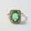 Thumbnail: Ladies Halo Design  Tourmaline & Diamond Ring.