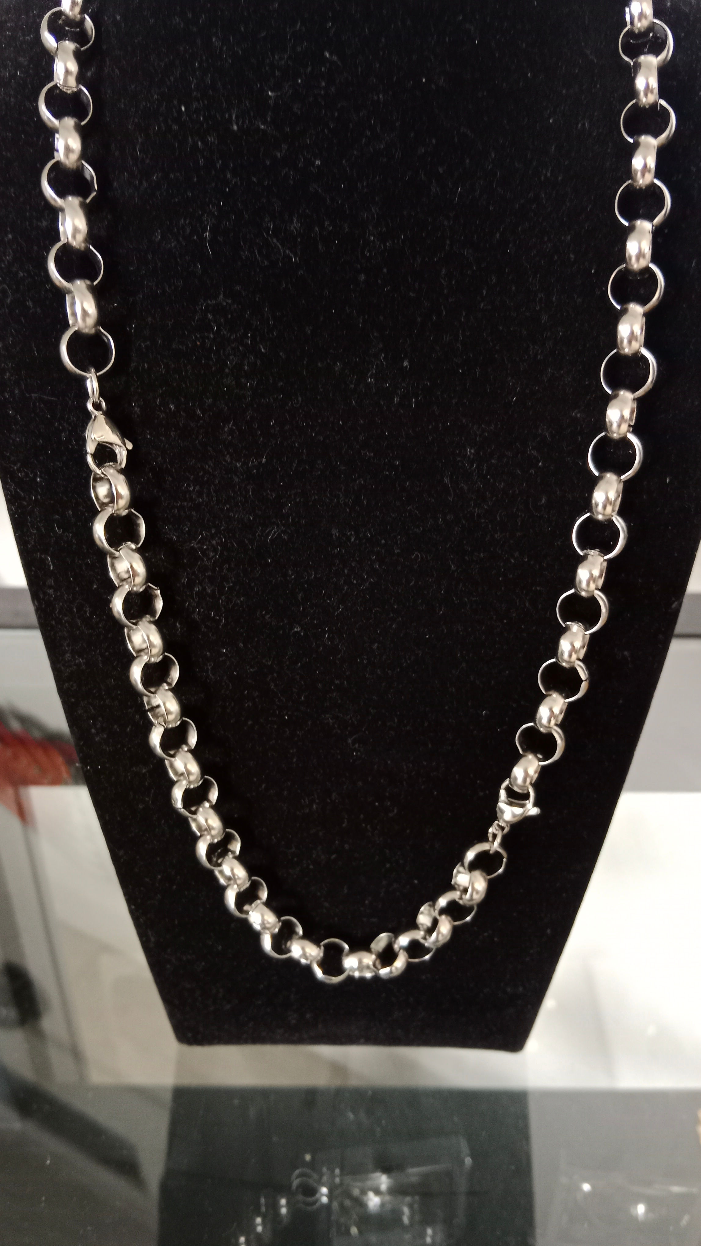 Belcher Necklace Silver