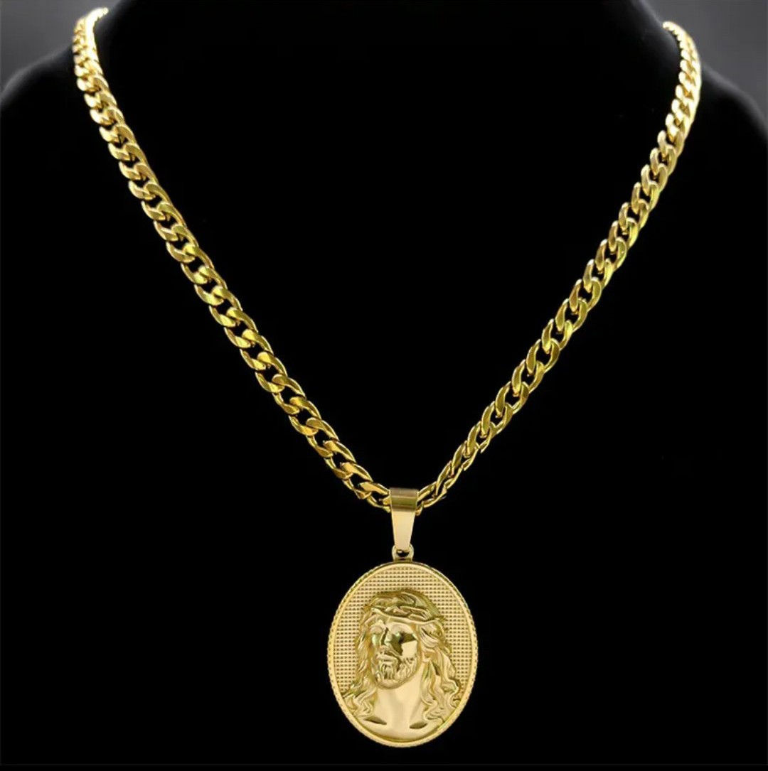 Jesus Face Saviour Necklace