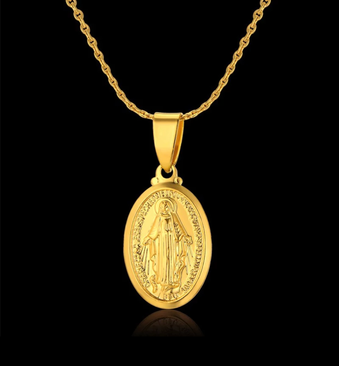 Mother Mary Necklace Pendant