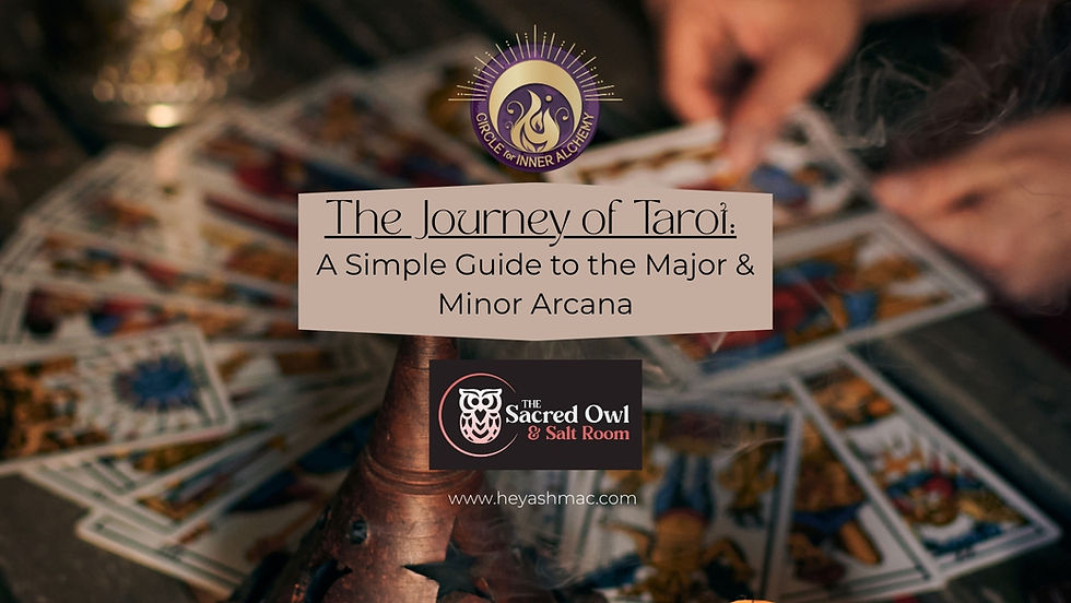 The Journey of Tarot: A Simple Guide to the Major & Minor Arcana