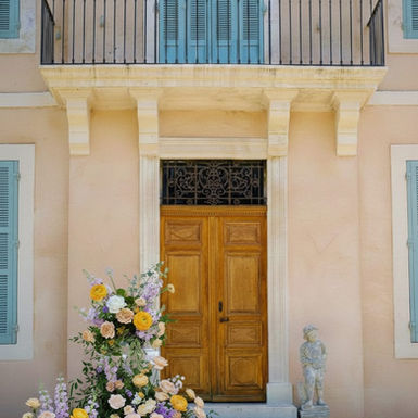 Un mariage aux couleurs estivales